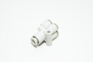 SMC KQ2UD04-06 6-4-4-4-4mm Delta haara / tupla Y-liitin / Y-haara / Y-sovitin pikaliitin eri putkihalkaisijoille